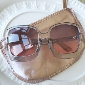 Sunglasses and carry case.